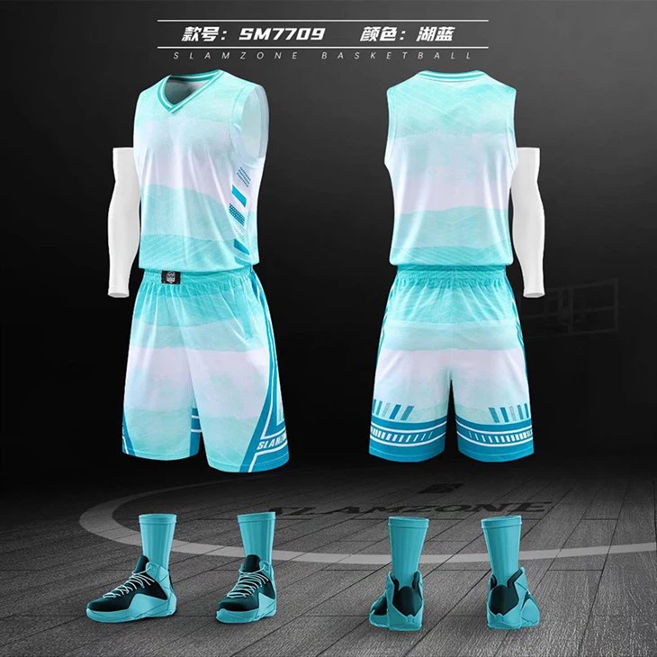Yellow Sublimation Basketball Jersey